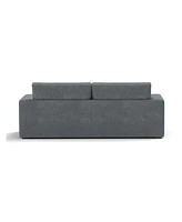 83" Modern Sofa Couches for Living Room, 3 Seater Sofa with Detachable Cover & double cushioning, Haze