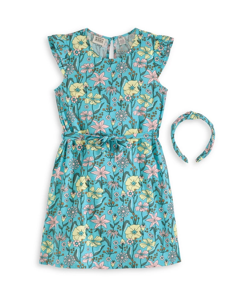 Scotch & Soda Big Girls 2-Piece Headband and Dress