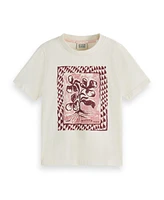 Scotch & Soda Big Girls Regular Fit T-Shirt