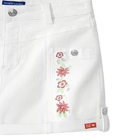 Scotch & Soda Big Girls Stretch Denim Shorts