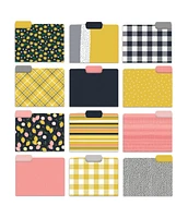 Joy Designer Set of 12 Decorative File Folders