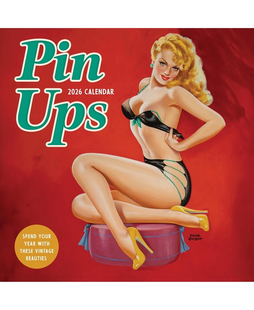 2026 PinUps Wall Calendar