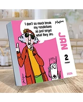 2026 Maxine Daily Desktop Calendar