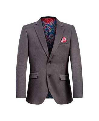 Elie Balleh Boys Slim Fit Classic Blazer