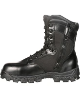 Rocky Men's Alpha Force Zipper Waterproof Public Service Boot