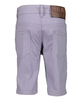 Elie Balleh Big Boys Grey Cotton Twill Short