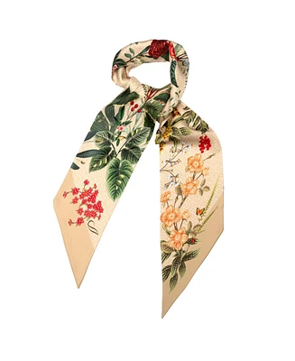 Ornella - Skinny Silk Scarf for Women