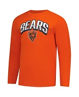 Fanatics Men's Orange Chicago Bears Long Sleeve T-Shirt