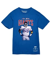 Mitchell & Ness Men's Lawrence Taylor Royal New York Giants Sideline Retired Player T-Shirt