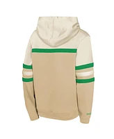 Mitchell & Ness Big Boys and Girls Tan Dallas Stars Head Coach Pullover Hoodie