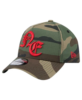 New Era Men's Camo New England Patriots Mystic Camo A-Frame 9FORTY Adjustable Hat