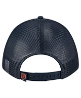 New Era Men's Navy Chicago Bears Active Minimalist M-Crown A-Frame 9FORTY Adjustable Hat