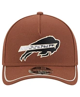 New Era Men's Brown Buffalo Bills Motorsport 9FORTY Adjustable Hat