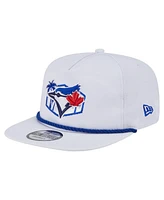 New Era Men's White Toronto Blue Jays Palm Golfer Snapback Hat