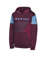 Outerstuff Big Boys and Girls Burgundy Colorado Rapids Unbeatable Pullover Hoodie