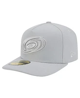 New Era Men's Gray Carolina Hurricanes Color Pack A-Frame 59FIFTY Fitted Hat
