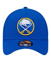 New Era Men's Royal Buffalo Sabres Core A-Frame 9FORTY Adjustable Hat