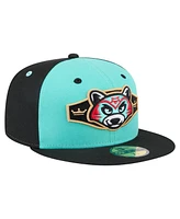 New Era Men's Light Blue/Black Hudson Valley Renegades Copa de la Diversion 59FIFTY Fitted Hat