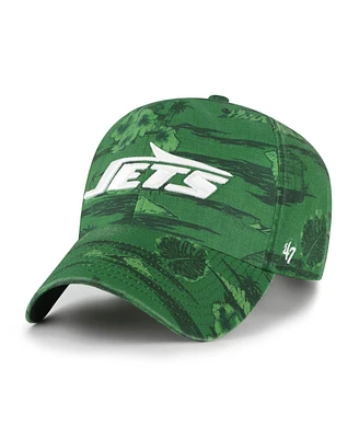 '47 Brand Men's Green New York Jets Fiji Clean Up Adjustable Hat
