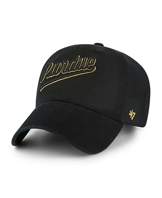 '47 Brand Men's Black Purdue Boilermakers Vault Clean Up Adjustable Hat