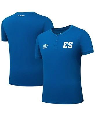 Umbro Men's El Salvador National Team Crew Neck Polo Shirt