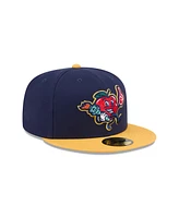 New Era Men's Navy Hudson Valley Renegades theme Nights 59FIFTY Fitted Hat