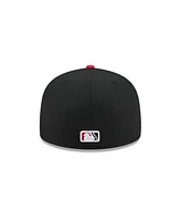 New Era Men's Black Fresno Grizzlies Theme Nights 59FIFTY Fitted Hat