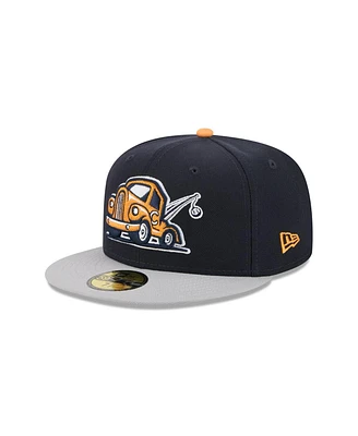 New Era Men's Navy Chattanooga Lookouts Theme Nights 59FIFTY Fitted Hat