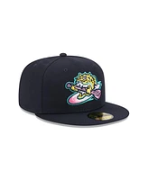 New Era Men's Navy Jersey Shore BlueClaws theme Nights 59FIFTY Fitted Hat