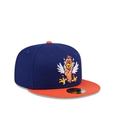 New Era Men's Dark Blue Hampshire Fisher Cats Theme Nights 59FIFTY Fitted Hat