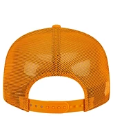 New Era Men's Tennessee Orange Tennessee Volunteers Split Panel 9FIFTY Snapback Trucker Hat