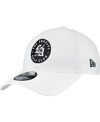 New Era Men's White Los Angeles Golf Club Tgl Team 9TWENTY Adjustable Hat