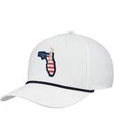 Ahead Men's White The Players Americana Alto Rope Adjustable Hat