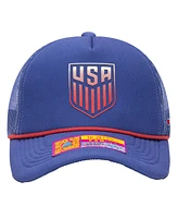 Fan Ink Men's Blue Usmnt Atmosphere Adjustable Trucker Hat
