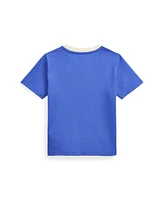 Polo Ralph Lauren Toddler and Little Boys Crest Jersey T-Shirt