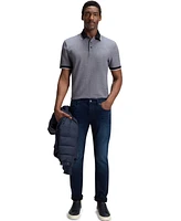 Boss by Hugo Men's Oxford-Cotton-Pique Polo Shirt