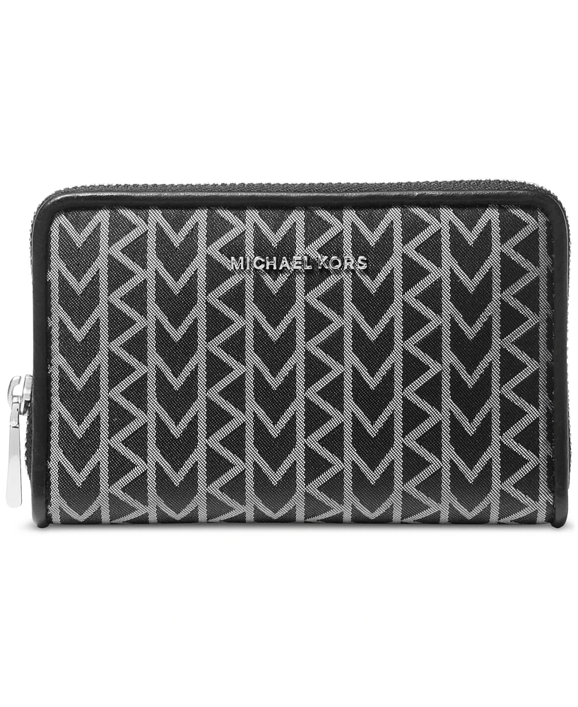 Michael Kors Jet Set Small Zip Around Card Case