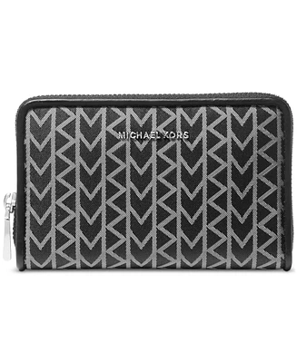 Michael Kors Jet Set Small Zip Around Card Case