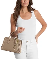 Michael Kors Laila Small Leather Satchel