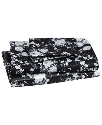 Beatrice Home Fashions Luxurious Satin 3-Pc. Sheet Set, Twin