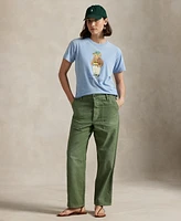 Polo Ralph Lauren Women's Bear Cotton Jersey Tee
