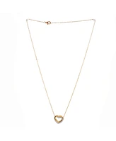 Pre-Owned Cartier Trinity de Cartier Heart Pendant Necklace 18K Tricolor Gold with Diamonds