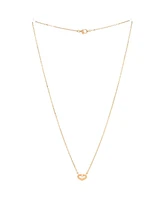 Pre-Owned Cartier Xs C Heart de Cartier Pendant Necklace 18K Rose Gold with Diamond