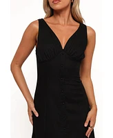 Petal and Pup Women's Barbara Midi Button Down Dress