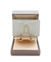 Pre-Owned Bvlgari Divas' Dream Drop Earrings 18K Rose Gold with Carnelian and Diamonds