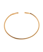 Pre-Owned Bvlgari Bvlgari Bvlgari Cuff Bracelet 18K Rose Gold with Onyx and Diamonds