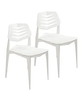 Plastic Outdoor Dining - Matisse Polypropylene All-Weather Patio for the Kitchen, Porch