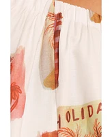 Petal and Pup Women's Mellie One Shoulder Romper
