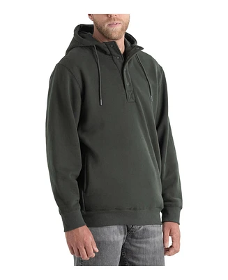 Thorogood Tall Quarter Snap Hoodie, Heavyweight Pullover Workwear Sweatshirt