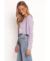 Petal and Pup Women's Aidy Crop Button Front Cardigan